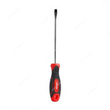 Geepas Screwdriver, GT59092, Chrome Vanadium Steel, Slotted, 6.5MM, Black/Red