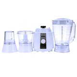 Geepas 3 In 1 Blender Juicer, GSB9891, 400W, 1.5 Ltrs, White