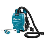 Makita Cordless Backpack Vacuum Cleaner, DVC265ZXU, 18V, 2 x 5Ah Battery