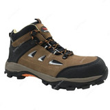 Rigman Hiker Work Shoes, SK526, ProSeries, Size40, Leather, Brown