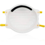 Makrite Disposable Respirator Mask, 9500-N95, Comfort Series, Polypropylene, M/L, White, 20 Pcs/Pack