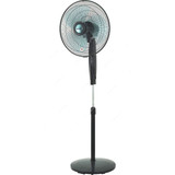 Khind Pedestal Tower Fan, SF16J15, 16 Inch, 50W, Dark Grey