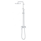 Grohe Single Lever Rain Shower Set, 26673000, Tempesta Cosmopolitan, Metal, 9.5 Ltrs/Min, Starlight Chrome Finish