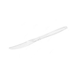 Khaleej Pack Heavy Duty Disposable Table Knife, Plastic, Clear, 50 Pcs/Pack
