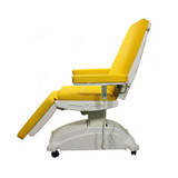 DP Metallic Multi-Purpose Electric Chair, 65-5CM Height, 200 Kg Loading Capacity, Yellow/White