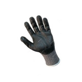 B-Max Cut Level C Nitrile Foam Coated Safety Gloves, BM2012-A, HPPE, M, Black/Grey