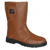 Lancer Welding Boots, TP-213, Model Y, Genuine Leather, S1P SRC, Size46, Tan