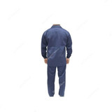 Workman Polycotton Safety Pant and Shirt, Size XL, Navy Blue