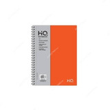 Navneet HQ Wiro Notebook, NAV85821, A5, 80 Sheets, Orange