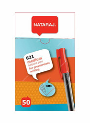 Nataraj Medium Ball Pen, HP621M50RD, 621 Series, 0.1MM, Red