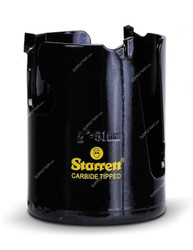 Starrett Hole Saw, MPH0300, Carbide, 76MM, 4 TPI, Black