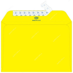 FIS Peel and Seal Envelope, FSEC8026PBLE50, 162 x 229MM, 80 GSM, Bright Lemon, PK50