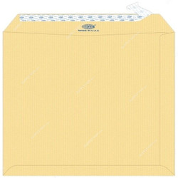 FIS Manila Peel and Seal Ribbed Envelope, FSME1227PR50, 324 x 229MM, 120 GSM, Brown, PK50