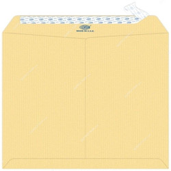 FIS Manila Peel and Seal Basket Envelope, FSME1234PB50, 12 x 10 Inch, 120 GSM, Cream, PK50