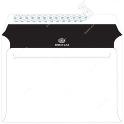 FIS Peel and Seal Envelope, FSWE1026PSIBK25, 162 x 229MM, 100 GSM, Black and White, PK25