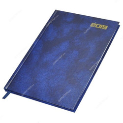 FIS 2019 English 16AE Diary, FSDI16E19BL, 148 x 210MM, 192 Pages, Blue