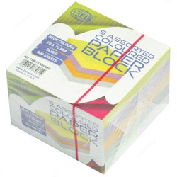 FIS Glued Paper Block, FSBL7X7G5C5001, 70 x 70MM, 500 Sheets, Multicolor