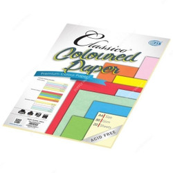 FIS Classico Color Photocopy Paper, A4, 80 GSM, Pastel Cream, PK20