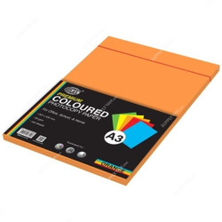 FIS Premium Color Photocopy Paper, A3, 80 GSM, Orange, PK100