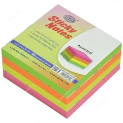 FIS Sticky Notes Set, FSPO334C400, 400 Sheets, 3 x 3 Inch, Assorted