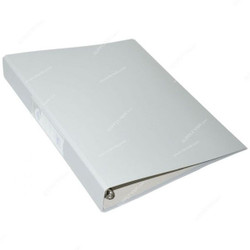 FIS Ring Binder, FSBDD4PPA4GY, Polypropylene, 4 Ring, A4, 25MM, Grey