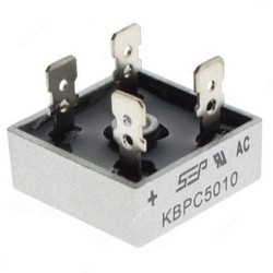 Bridge Rectifier Diode, KBPC5010, 1000V, Silver