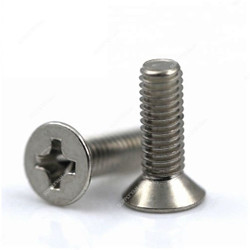 Patta Machine Screw, MCHZNC, Zinc Plated, M6 x 20MM, PK100