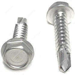 Patta SDS Hex Screw, SDSHEXZNC, Zinc Plated, M6 x 3/4 Inch, PK1000