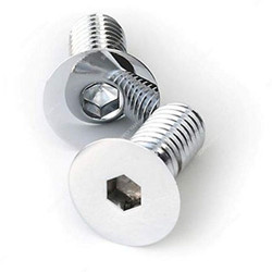 Extrusion Flat Head Bolt, Stainless Steel, M3 x 10MM, PK50