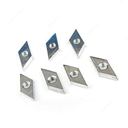 Extrusion Diamond Shape Nut, 30 Series, Iron, M5, PK10