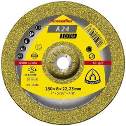 Klingspor Grinding Disc, A24EX , Kronenflex, Extra, COO, 180 x 6MM