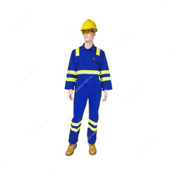 Empiral Coverall, E310053201, Cotton, L, Royal Blue