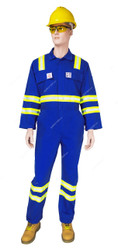 Empiral Coverall, E31005210, Cotton, S, Royal Blue