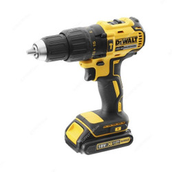 Dewalt Compact Hammer Drill, DCD778S2-GB, 18V, Yellow and Black