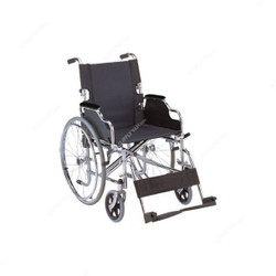 3W Wheel Chair, 3W-908-LAH-46, Steel, Black