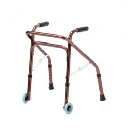 3W Walker, 3W-966L-S-2.5, Aluminium, 2.5 Inch, Brown