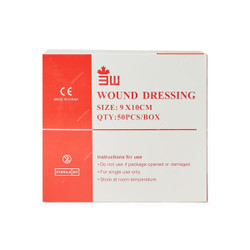 3W Wound Dressing, NO-29, Steril, 10CM Width x 9CM Length, 50 Pcs/Box