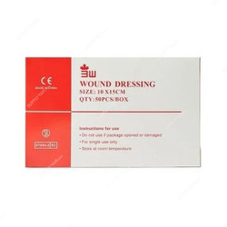 3W Wound Dressing, NO-33, Steril, 10CM Width x 15CM Length, 50 Pcs/Box