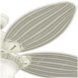 Hunter Ceiling Fan Blade, K127025148, Creme Wicker, 137CM, PK5