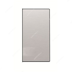 ABB Electrical Switch With Wall Plate, AMD10622-ST-plus-AMD5144-ST, Millenium, 2 Gang, 2 Way, 10A