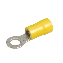 Ring Terminal, VR 5-5, 4.0 to 6.0 AWG, Yellow PK100