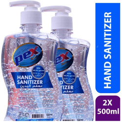 Pex Hand Sanitizer, SHP750, 500ML, 1+1 Free