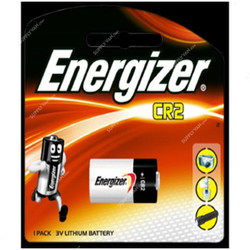 Energizer Lithium Battery, CR2, 800mAh, 3V