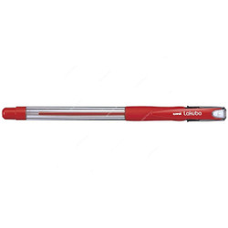 Uni-Ball Ballpoint Pen, SG100M, Lakubo, 1MM, Red, 12 Pcs/Pack