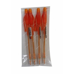 Quantum Mechanical Pencil, QM227, Atom, 0.5MM, Orange, 4 Pcs/Pack