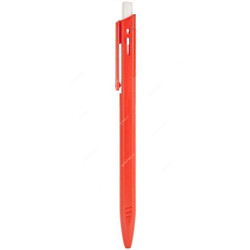Horse Retractable Ballpoint, H-402, 0.7MM, Red, 12 Pcs/Pack