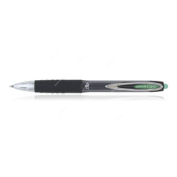 Uni-Ball Retractable Roller Ball Pen, UMN207, Signo, 0.7MM, Green, 12 Pcs/Pack