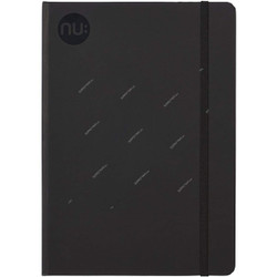 Nuco Journal Notebook, Spectrum, A5, 80 Gsm, 160 Pages, Black