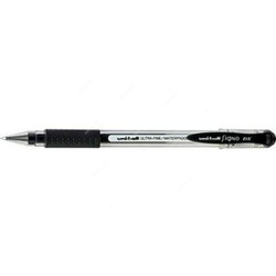 Uni-Ball Roller Ball Pen, UM151, Signo DX, 0.7MM, Black, 12 Pcs/Pack