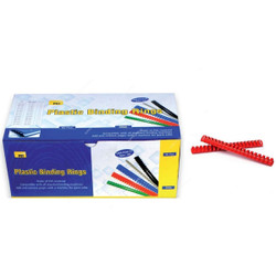PSI Binding Ring, PSBR32RE, Plastic, 280 Sheets, 32mm, Red, 50 Pcs/Pack